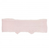 Плетена лента за коса с панделка за бебе, розова Chicco 380685 3