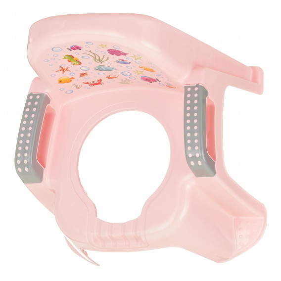 Детско гърне столче с морска апликация, розово Mira-N 380736 7