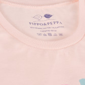 Потник с пъстра щампа за бебе, розов-органичен памук PIPPO&PEPPA 381405 4