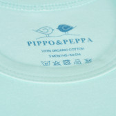 Бебешко боди без ръкав с пъстра щампа, мента-органичен памук PIPPO&PEPPA 381640 4