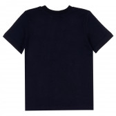 Памучна тениска Haro Workers за момче, тъмно синя ALG 381854 4