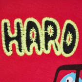 Памучна тениска Haro Workers за момче, червена ALG 381861 3