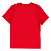 Памучна тениска Haro Workers за момче, червена ALG 381862 4
