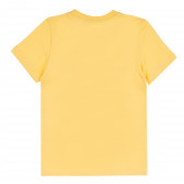 Памучна тениска Haro Workers за момче, жълта ALG 381874 4