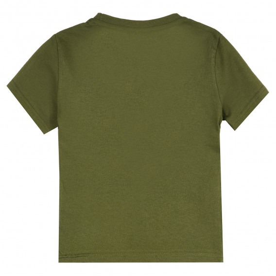 Памучна тениска No Limits, тъмно зелена ALG 381902 4