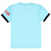 Тениска със слънчеви очила за момче, светло синя ALG 382078 4