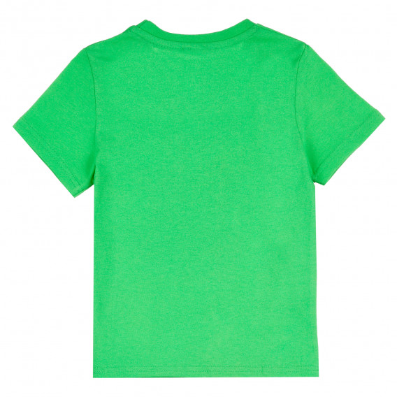 Тениска с акула за момче, зелена ALG 382142 4