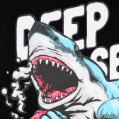 Тениска с акула за момче, синя ALG 382148 2