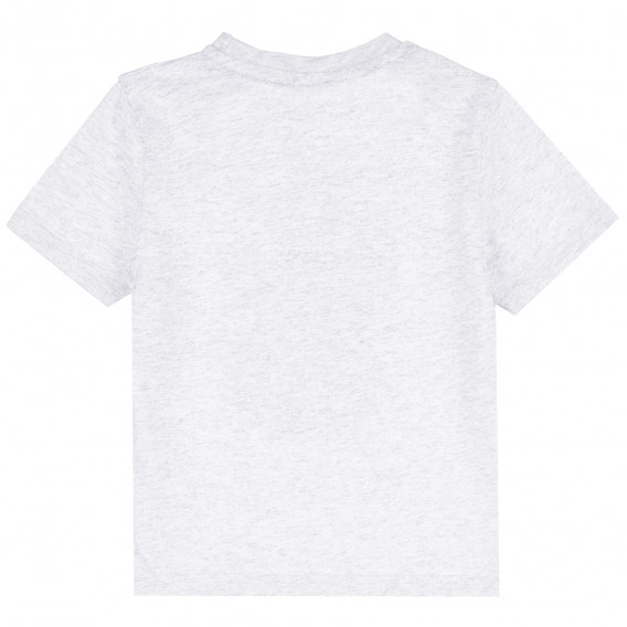 Тениска с акула за момче, сива ALG 382166 4