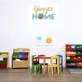 Детска етажерка за книги и играчки, органайзер за съхранение- Colors Ginger Home 383021 8