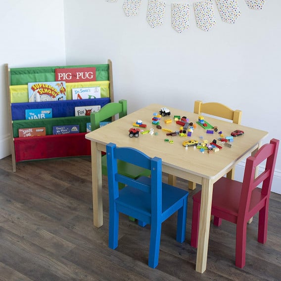 Детска етажерка за книги и играчки, органайзер за съхранение- Colors Ginger Home 383037 17