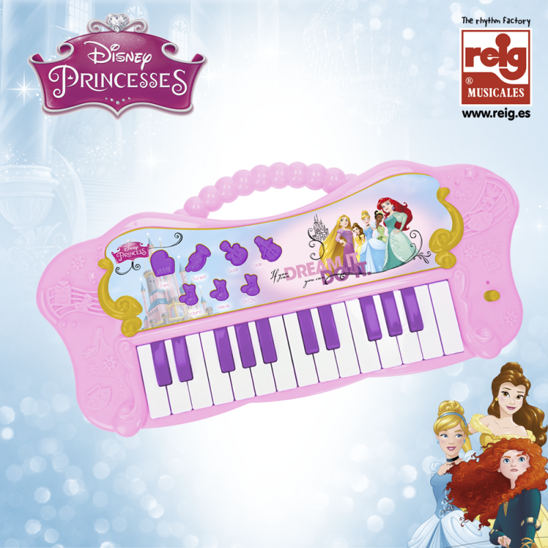 Детско електронно пиано с 25 клавиша - Принцесите  3831
