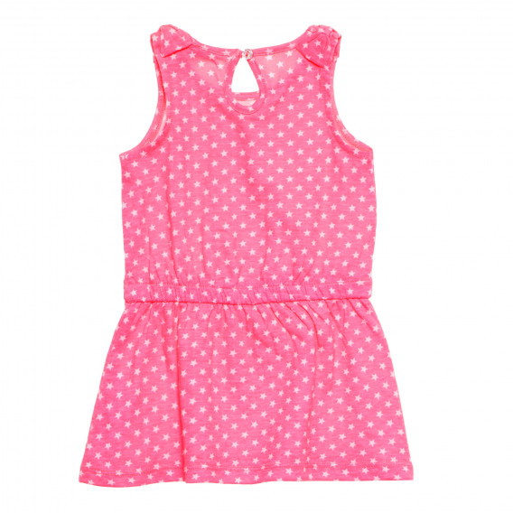 Памучна рокля за бебе за момиче, розов цвят Tape a l'oeil 383228 3