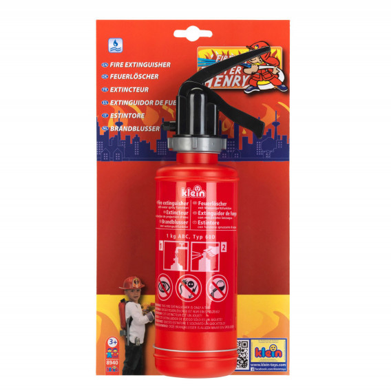 Детски пожарогасител с пръскане на вода Theo Klein 383311 