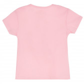 Памучна тениска So Sweet за момиче, розова ALG 383318 4