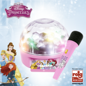 Детски микрофон с диско топка Disney Princess 3834 