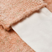 Памучен комплект - рокля и пуловер за бебе момиче Chicco 38362 4