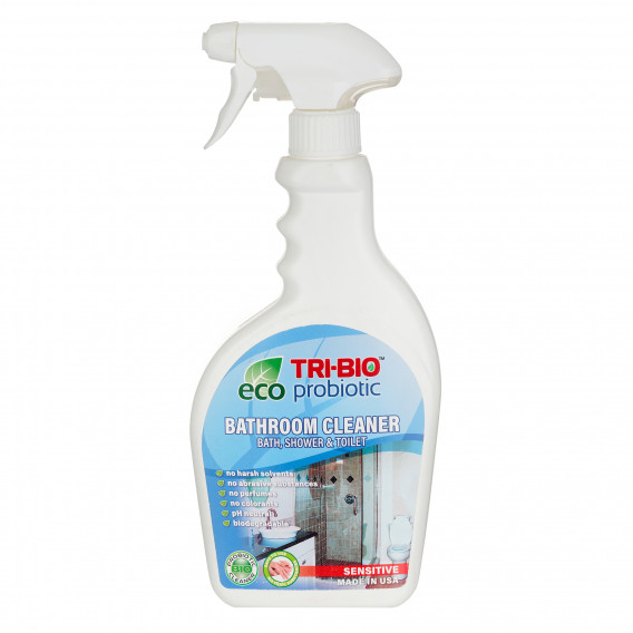 Пробиотичен препарат за баня, душ и тоалетна, пластмасова бутилка с дозатор, 420 мл. Tri-Bio 384147 