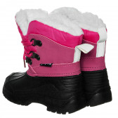 Апрески в розово и черно за бебе момиче Playshoes 384374 3