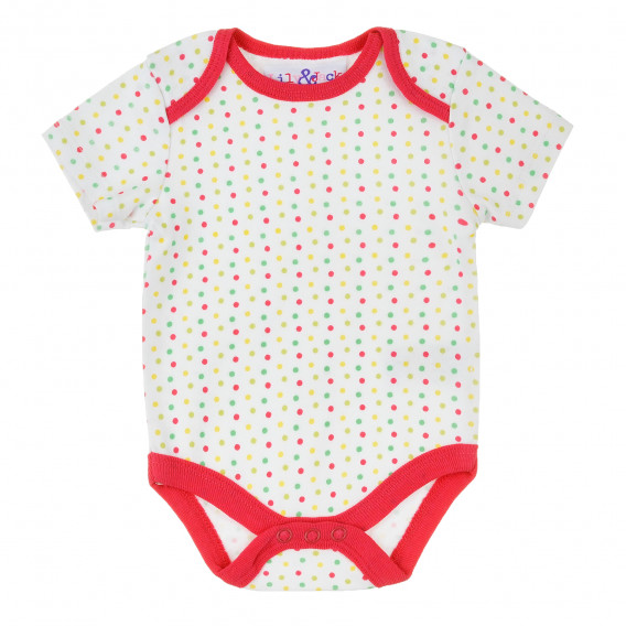 Комплект за бебе момиче от 5 части, червен LILY AND JACK 384598 11