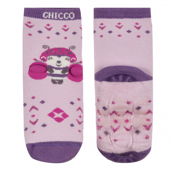 Чорапи за момиче, лилави Chicco 384675 