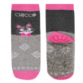 Чорапи за момиче, сиви Chicco 384679 