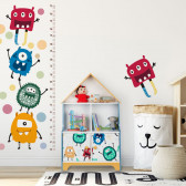 Комплект 4 броя стикери MONSTER за декорация на детска стая Ginger Home 384736 4