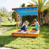 Детски пясъчник с регулируемeм водоустойчив сенник-покривало anti-UV 30 Ginger Home 384758 7