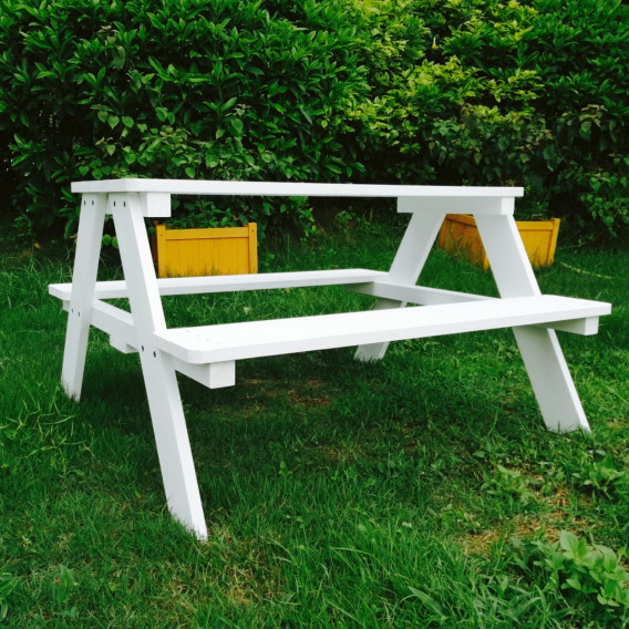 Градински комплект от детска маса за пикник и чадър anti-UV 30+ Ginger Home 384786 8