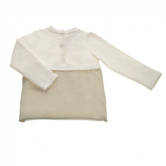 Комплект от 2 части за бебе момиче - блуза с клин Chicco 38491 2
