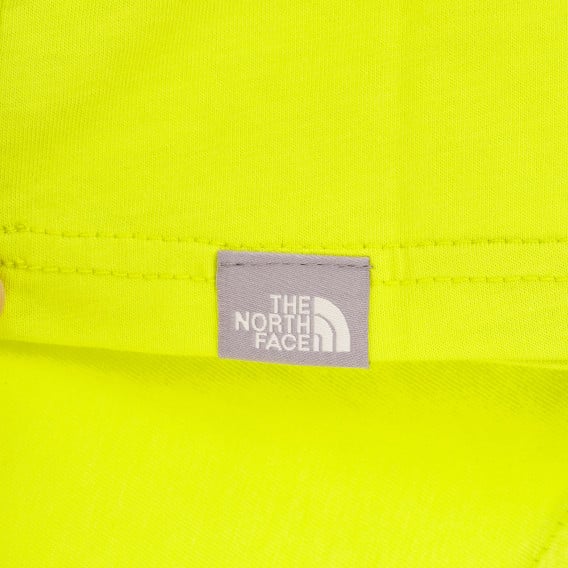 Памучна тениска с логото на бранда, зелена The North Face 385117 3