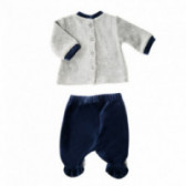 Комплект от 2 части за бебе момче с апликация панделка Chicco 38523 2