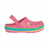 Сандали с надпис на марката за момиче CROCS 385588 