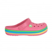 Сандали с надпис на марката за момиче CROCS 385589 2