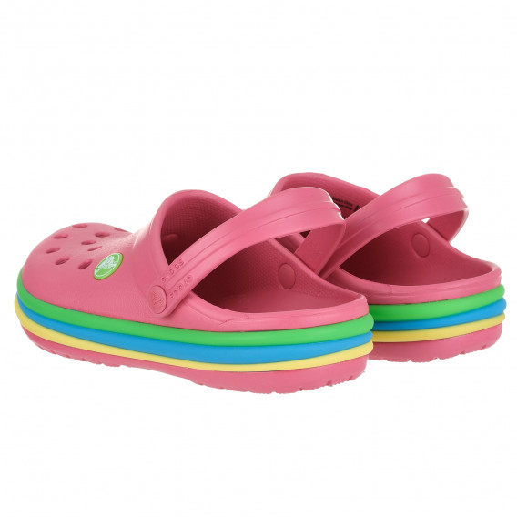 Сандали с надпис на марката за момиче CROCS 385591 4