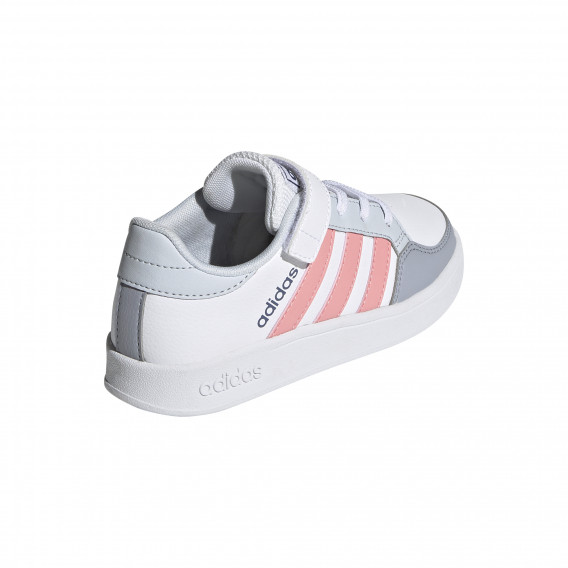 Маратонки BREAKNET C, бели Adidas 385607 3