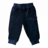 Джинсов панталон за бебе за момиче тъмно син Chicco 38706 