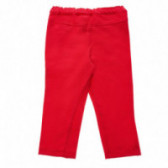Панталон за бебе с ефектни джобчета червен Chicco 38764 2