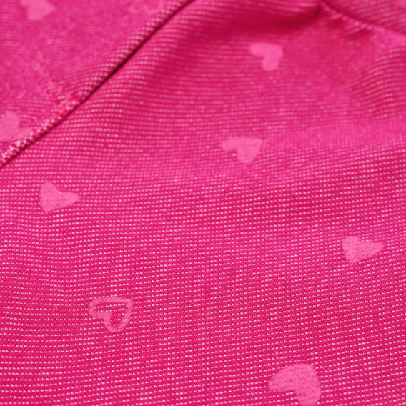 Панталон за бебе с принт на малки сърчица розов Chicco 38774 3