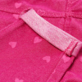 Панталон за бебе с принт на малки сърчица розов Chicco 38775 4