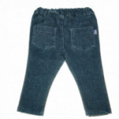 Джинсов панталон за бебе с износен ефект, син Chicco 38810 2