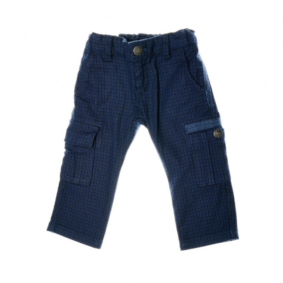 Панталон на райе със странични джобове за момче Chicco 38880 