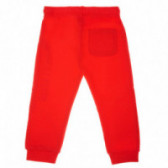 Спортен панталон с надпис за бебе момче червен Chicco 38971 2