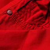 Памучен панталон с ластик за бебе за момче червен Chicco 38999 4