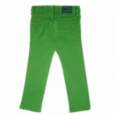Панталон за момче с права кройка, зелен Chicco 39030 2