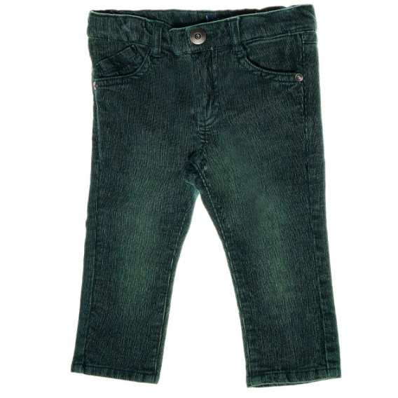 Панталон за момче с износен ефект, тъмнозелен  Chicco 39054 
