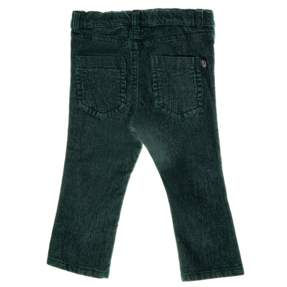 Панталон за момче с износен ефект, тъмнозелен  Chicco 39055 2