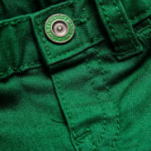 Панталон с права кройка за бебе за момче зелен Chicco 39071 3