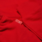 Памучен панталон червен Chicco 39109 3