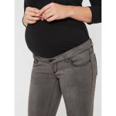 Дънки за бременни сиви Mamalicious 3935 6